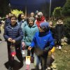 Közös készülődés a Márton-napi lampionos felvonulásra a 3. c1 osztályban